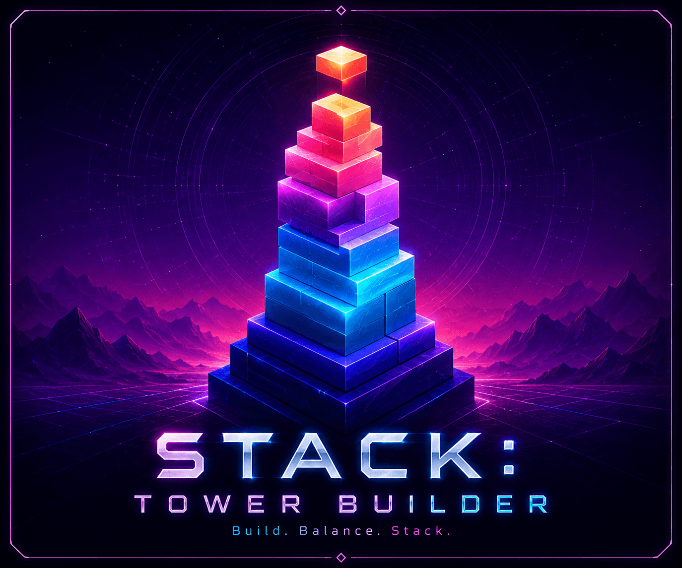 Stack Tower Builder